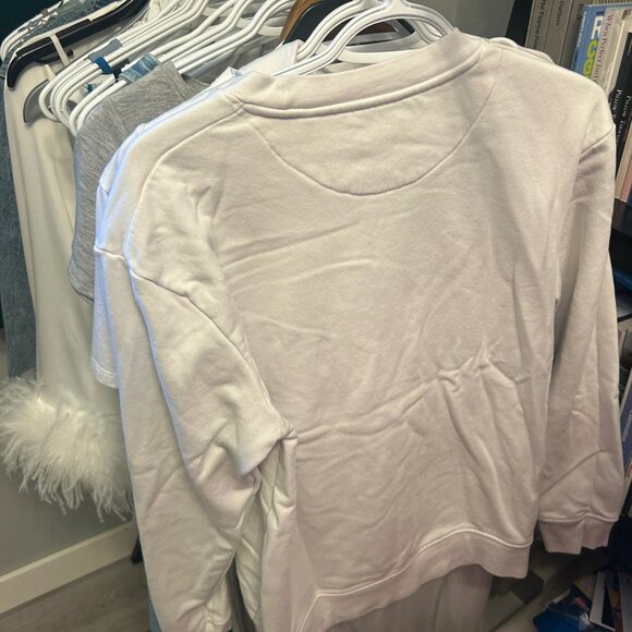 BRIDE Embroidered white crewneck Sweater - Picture 3 of 4